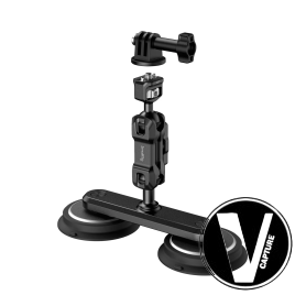 SmallRig 4467 Dual Magnetic Suction Cup Mounting Support Kit for Action Cameras | Chính hãng