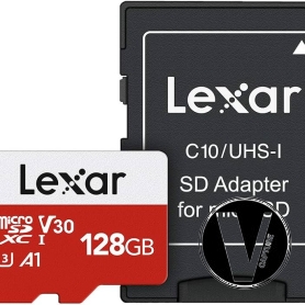  Thẻ nhớ MicroSD Lexar UHS-I 128GB C10, U3, V30, A1, 100MB/s LMSESXX128G-BNAAU | Chính hãng