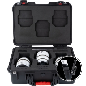 Ống kính Viltrox EPIC Anamorphic 35/50/75mm T2.0 1.33X Cine Ngàm PL (One Kit) | Chính hãng