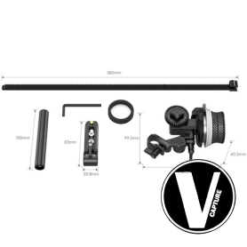 SmallRig 3010C - Mini Follow Focus F40 | Chính hãng - giá rẻ