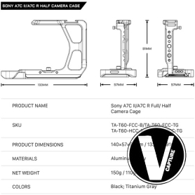 Bộ kit Tilta cho A7C2 (TA-T60-A-B) | Chính hãng - giá rẻ