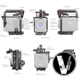 SmallRig Camera Cage Kit dành cho Sony BURANO | Chính hãng
