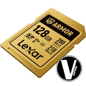 Thẻ nhớ SDXC Lexar ARMOR UHS-II U3 128GB 280MB/s GOLD Series LSDAMGL128G-RNNNG