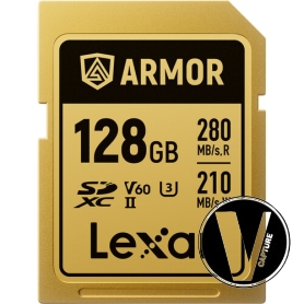 Thẻ nhớ SDXC Lexar ARMOR UHS-II U3 128GB 280MB/s GOLD Series LSDAMGL128G-RNNNG