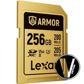 Thẻ nhớ SDXC Lexar ARMOR UHS-II U3 256GB 280MB/s GOLD Series LSDAMGL256G-RNNNG