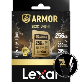 Thẻ nhớ SDXC Lexar ARMOR UHS-II U3 256GB 280MB/s GOLD Series LSDAMGL256G-RNNNG