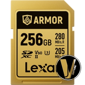 Thẻ nhớ SDXC Lexar ARMOR UHS-II U3 256GB 280MB/s GOLD Series LSDAMGL256G-RNNNG
