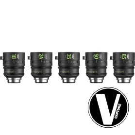 Ống kính Cine NiSi AUREUS PRIME T1.4 Cinema 5-Lens Kit (ARRI PL) | Chính hãng