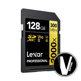 Thẻ nhớ Lexar SD Professional 2000x 128GB SDHC/SDXC UHS-II Card GOLD LSD2000128G-BNNNG | chính hãng