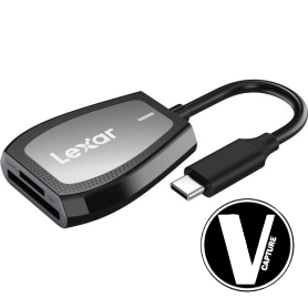Đầu đọc thẻ nhớ MicroSD/SD Lexar Professional USB-C Dual slot