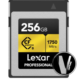 Thẻ nhớ 256GB Lexar Professional CFexpress Type B GOLD LCXEXPR256G-RNENG | chính hãng