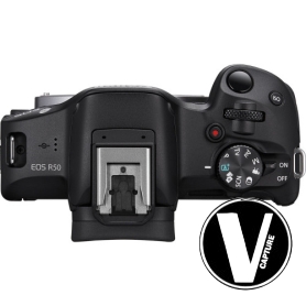 Máy Ảnh Canon EOS R50 (Đen, Body Only) | Chính Hãng