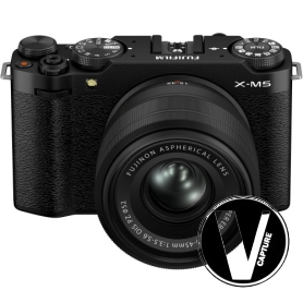 Máy ảnh Fujifilm X-M5 + Lens XC 15-45mm f/3.5-5.6 OIS PZ (Đen) | Chính hãng