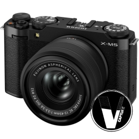 Máy ảnh Fujifilm X-M5 + Lens XC 15-45mm f/3.5-5.6 OIS PZ (Đen) | Chính hãng