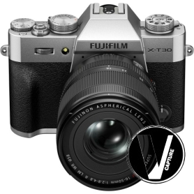 Máy Ảnh Fujifilm X-T30 III (Bạc) + Lens 13-33mm f/3.5-6.3 | Chính Hãng