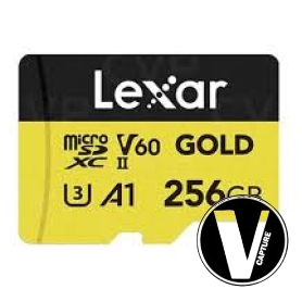 Thẻ nhớ MicroSDXC Lexar Professional GOLD 256GB UHS-II U3 V60 LMSGOLD256G-BNNNG | chính hãng 