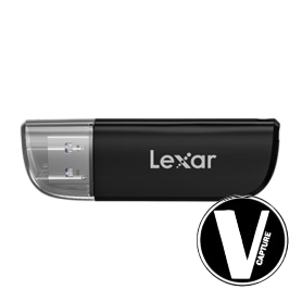 Đầu đọc thẻ nhớ Lexar Dual-Slot USB-A USB 3.2 Gen 1 LRW300U-BNBNG | chính hãng 