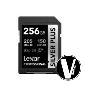 Thẻ nhớ SDXC 256GB Lexar Professional Silver Plus UHS-I LSDSIPL256G-BNNNG | chính hãng