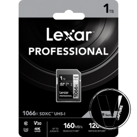 Thẻ Nhớ MICRO SD LEXAR PROFESSIONAL 1066X MICROSDXC U3 UHS-I A2 SILVER SERIES 1TB ( LMS1066001T-BNANU ) | Chính hãng