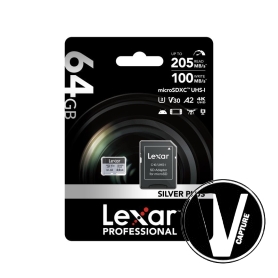 Thẻ nhớ MicroSD UHS-I Lexar Professional SILVER PLUS 64GB LMSSIPL064G-BNANG | chính hãng