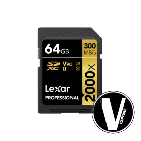 Thẻ nhớ SD 64GB Lexar Professional 2000x LSD2000064G-BNNNG | chính hãng